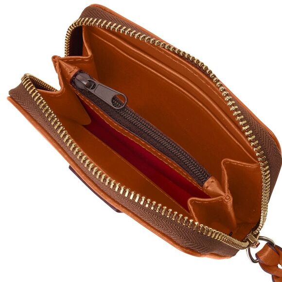 Dooney & Bourke Florentine Large Zip Around Credit Card Case - Natural - Picture 3 of 3